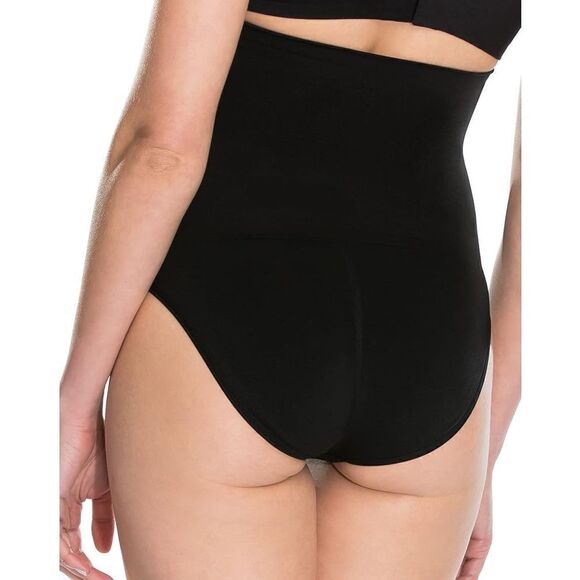 SPANX Red Hot size medium black high-Waisted Brief panty - Picture 3 of 10